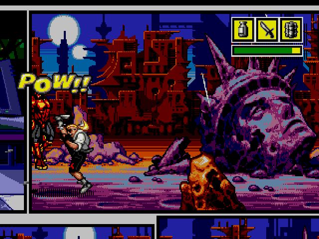 Comix Zone screenshot - Basics